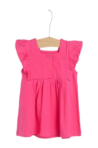 2 robes Fuchsia et blanc