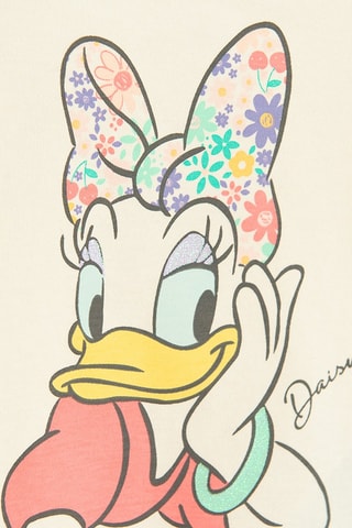 T-shirt Daisy Duck Disney - Ecru