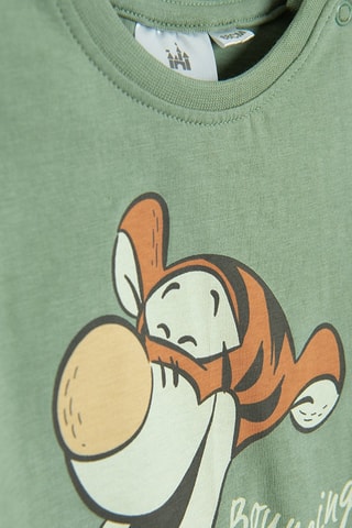 T-shirt Tigrou et Winnie l'Ourson Disney - Vert