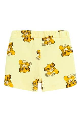 Short Simba Le Roi Lion Disney - Jaune