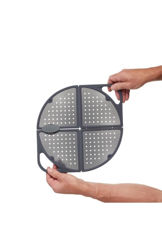 Proteção anti-salpicos dobrável em silicone - 29,5 cm