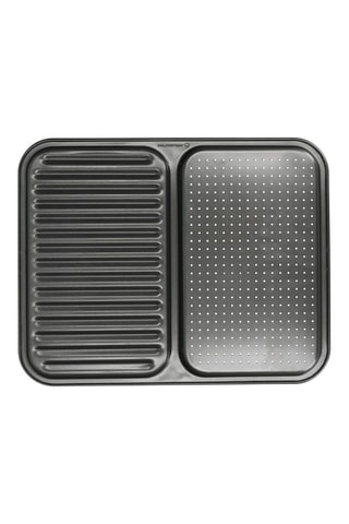 Placa de cozedura 2 em 1 - 39 x 31 x 1,5 cm