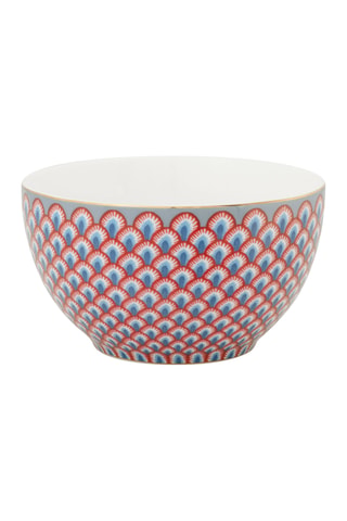 6 bols en porcelaine Flower Festival Scallop - 25 cl