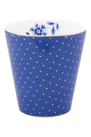 6 tasses à thé en porcelaine Royal Stripes - 23 cl