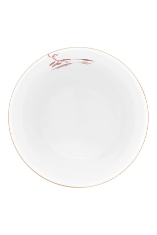 6 tasses à thé en porcelaine Royal Stripes - 23 cl