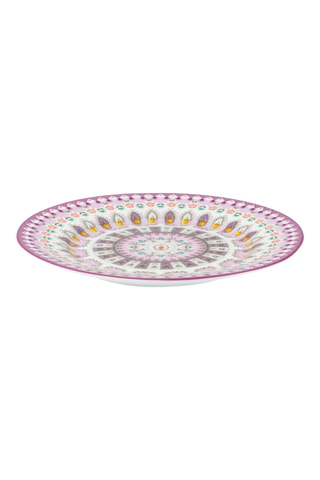6 assiettes à pains en porcelaine Lily & Lotus - 17 cm