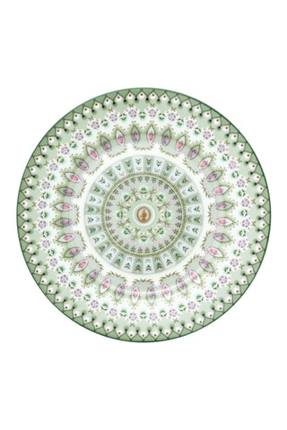 6 assiettes à pains en porcelaine Lily & Lotus - 17 cm