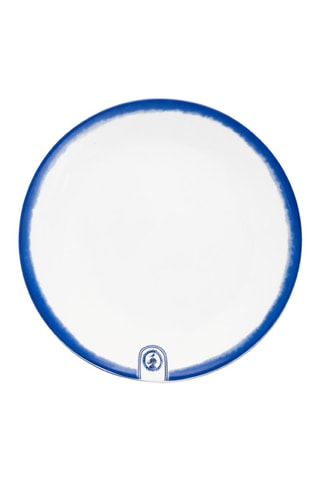 6 assiettes à pains en porcelaine Bone China Pip & The Blue Bird - 18 cm