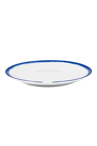 6 assiettes à pains en porcelaine Bone China Pip & The Blue Bird - 18 cm
