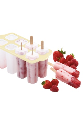 Kit de fabrico de gelados de pau sem BPA - 33 peças