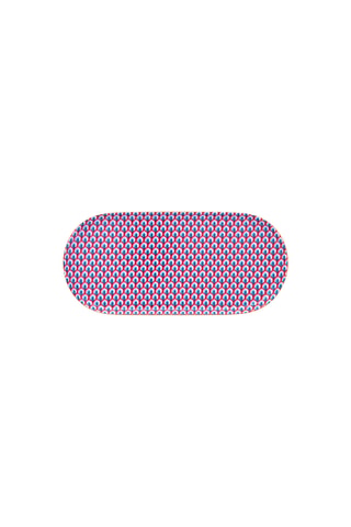 6 plats de service en porcelaine Flower Festival Scallop - 25 x 12 cm