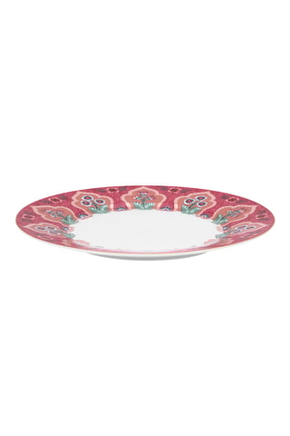 6 assiettes à dessert en porcelaine Flower Festival - 21 cm