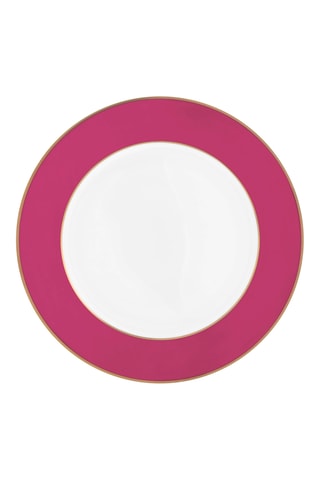 6 assiettes à dessert en porcelaine Bone China Pip Chique - 23 cm