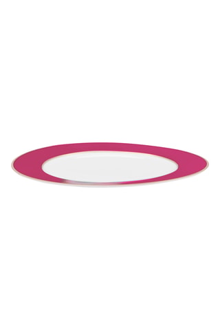 6 assiettes à dessert en porcelaine Bone China Pip Chique - 23 cm