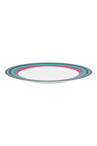 6 assiettes à dessert en porcelaine Bone China Pip Chique - 23 cm