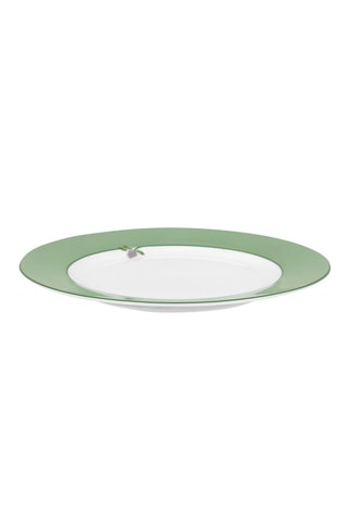6 assiettes à dessert en porcelaine Lily & Lotus - 23 cm