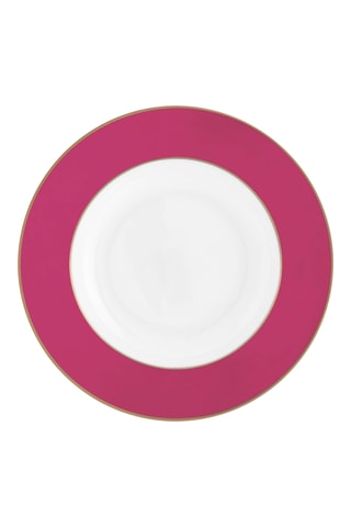 6 assiettes creuses en porcelaine Bone China Pip Chique - 23,5 cm