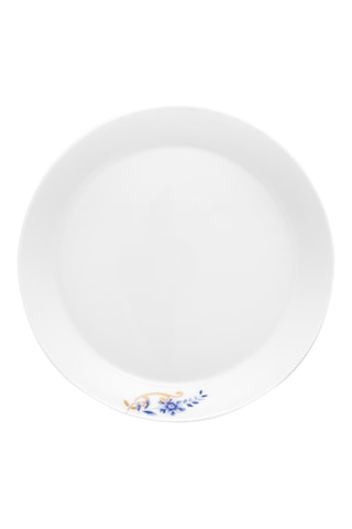 4 assiettes creuses en porcelaine Royal Stripes - 21,5 cm