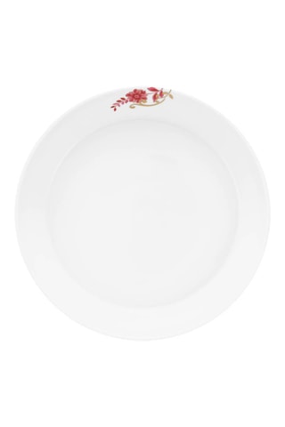 4 assiettes creuses en porcelaine Royal Stripes - 21,5 cm