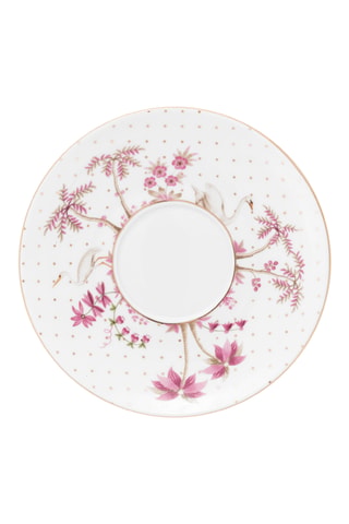 Tasse à thé et soucoupe en porcelaine Jolie
