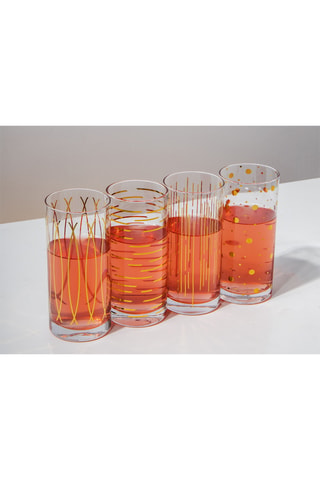 4 copos de cocktail em cristal - 468 ml