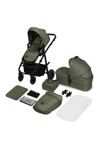 Silla de paseo dúo + accesorios Amber Plus - Verde