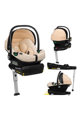 Silla de coche y base ISOFIX Astrid i-Size Set - De recién nacido a 12 meses - 13 kg - Beige