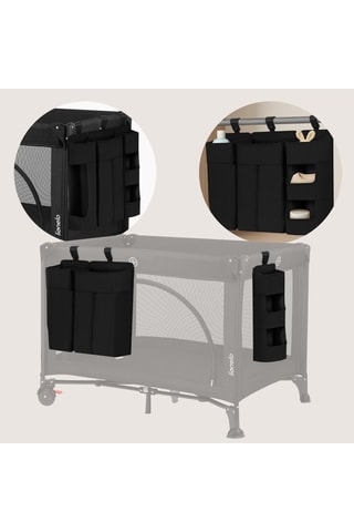 Organizador de cuna de bebé Sidepocket Large