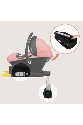 Silla de coche Astrid - Rosa