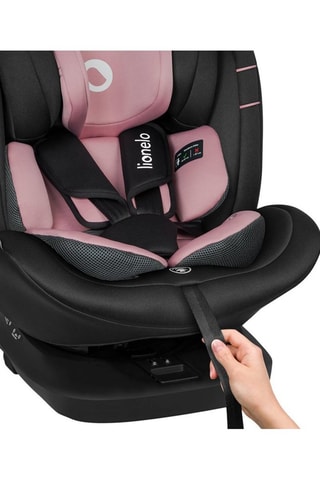 Silla de coche Bastiaan i-Size - Negro y rosa