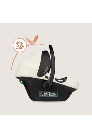 Silla de coche Astrid - De 40 a 87 cm - Beige