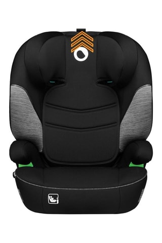 Silla de coche Lars - De 4 a 12 años - Hasta 36 kg - Negro y gris