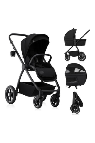 Silla de paseo Meril - Hasta 22 kg - Negro