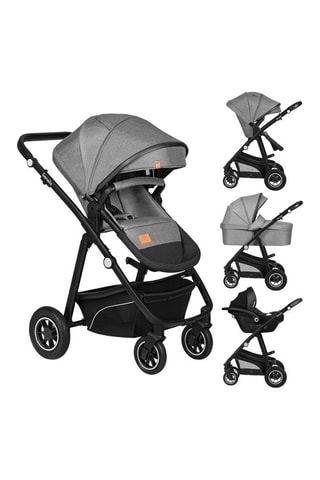 Silla de paseo trío + accesorios Bianka - Gris