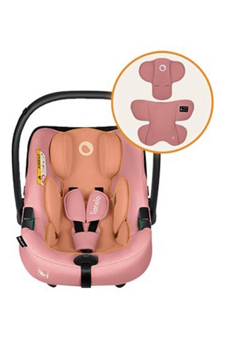 Silla de coche Astrid i-Size - Desde recién nacido - De 40 a 87 cm - Rosa y negro