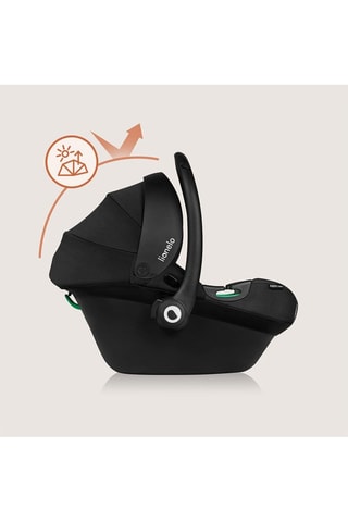Silla de coche Asrtrid - Desde recién nacido hasta 1 año - Hasta 13 kg - Negro y gris