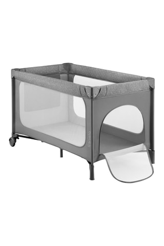 Cuna de viaje Jasmin Easy Fold - Desde recién nacido - 123 x 67 x 74,9 cm - Gris