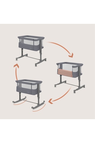 Minicuna de colecho Aurora - 9 kg - Gris