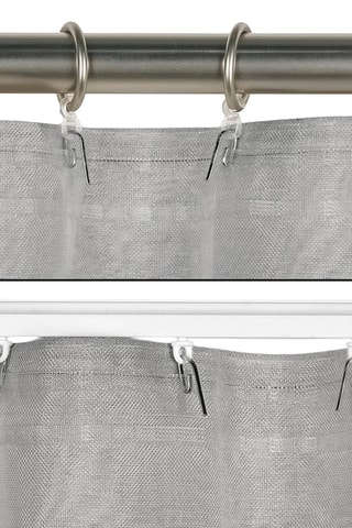 Tenda semitrasparente Stone - Grigio scuro
