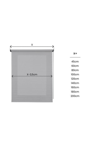 Tenda a rullo motorizzata filtrante Soft - Grigio chiaro