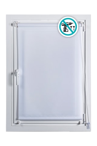 Tenda Clip & Fix Translucide - Bianco