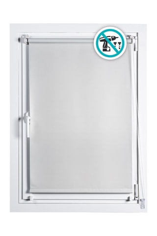 Tenda opaca Clip & Fix - Bianco