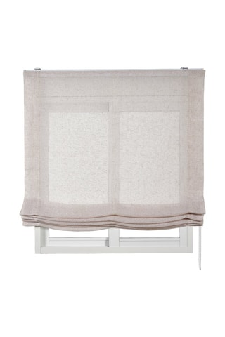 Tenda Linum Chaîne Texture Liscia - Beige