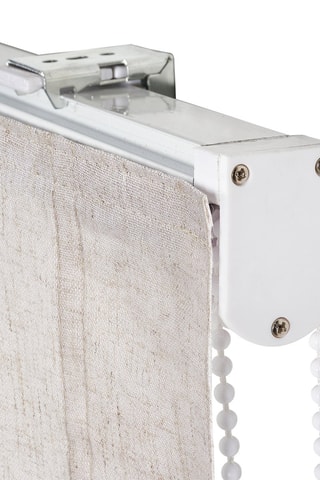 Tenda Linum Chaîne Texture Liscia - Beige