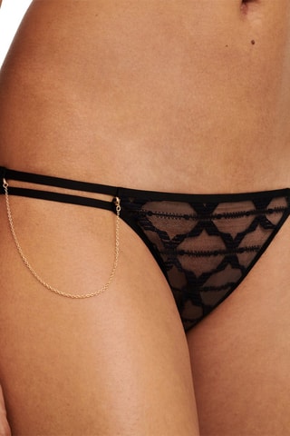Braga brasileña - Negro - Chantelle X