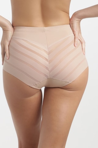 Shorty de talle alto Diam's Control Medium - Beige - Dim