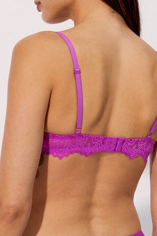 Sujetador con relleno Coraliz - Fucsia - Undiz