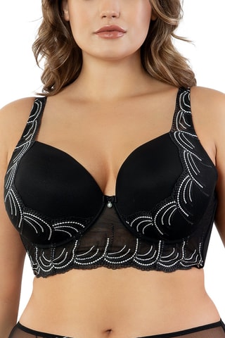 Sujetador con relleno Pearl - Negro - Parfait