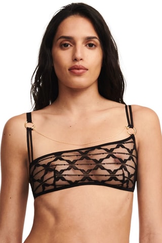 Bandeau sin aros Xpression - Negro - Chantelle