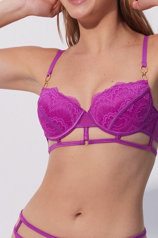 Sujetador push-up Valentinaiz - Fucsia - Undiz